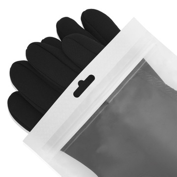 BETLEWSKI Ciepłe zimowe rękawiczki do smartfona lekkie z suwakiem L-XL