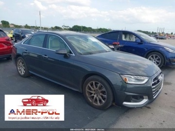 Audi A4 B9 2023 Audi a4 PREMIUM 40 TFSI QUATTRO S TRONIC 2023, od ubezpieczalni Benzyna