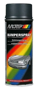 MOTIP FARBA SPRAY DO ZDERZAKÓW CIEMNOSZARY 400ml