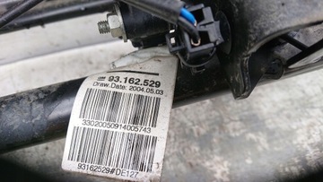 OPEL TIGRA B 2 II 04- MECHANIZMUS STŘECHA POLIČKA