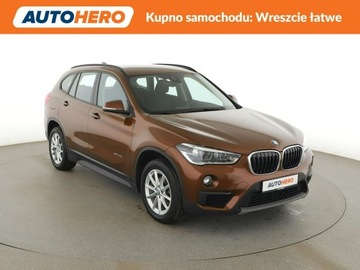 BMW X1 F48 Crossover sDrive18d 150KM 2017 BMW X1 full LED klima auto grzane fotele czujniki, zdjęcie 9