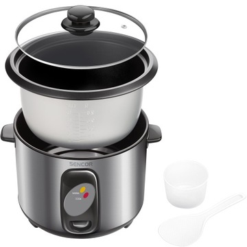 Кастрюля для приготовления риса с овощами RICE COOKER 1000л 400Вт сталь SRM 1000SS