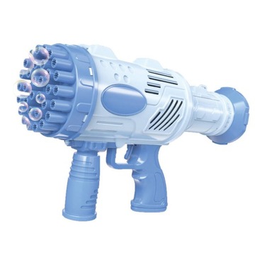 Пистолет для мыльных пузырей АВТОМАТ Батарейки + ЖИДКОСТЬ