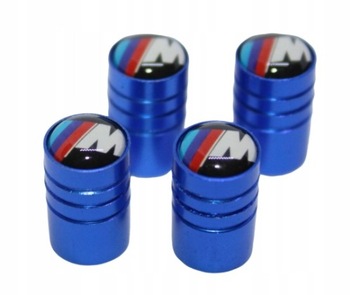 BMW M POWER kapturki nakrętki na wentyle 4 szt.