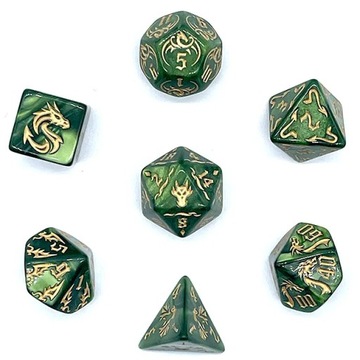 SMOK CHARTILIFAX ZESTAW 7 KOŚCI KOSTEK RPG