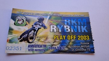 ROW RYBNIK 2003 - ŻUŻEL SPEEDWAY