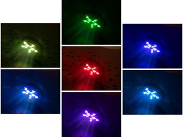 Светодиодная лампа Bestway для СПА-джакузи 7 цветов 17 энергосберегающих диодов 60303