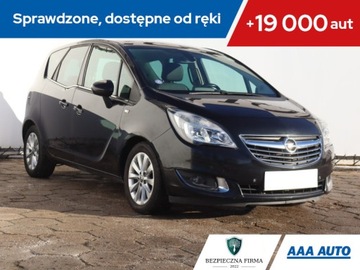Opel Meriva II Mikrovan Facelifting 1.4 Turbo ECOTEC 120KM 2016 Opel Meriva 1.4 Turbo, Skóra, Navi, Klima