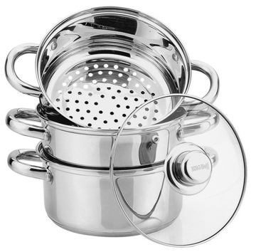 Garnek do gotowania na parze 2,5L