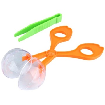 3 набір мікс кольорів пластикові ножиці ловця TONG OUTDOOR KIDS TOY