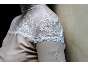 KOSZULA KONKURSOWA LIMITED EDITION COFFEE CREME R.38