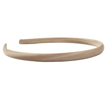 УЗКАЯ классическая АТЛАСНАЯ повязка для волос