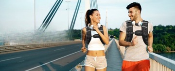 MĘSKIE I DAMSKIE KAMIZELKI SPORTOWE Z OBCIĄŻENIEM DO ĆWICZEŃ FITNESS - 8KG