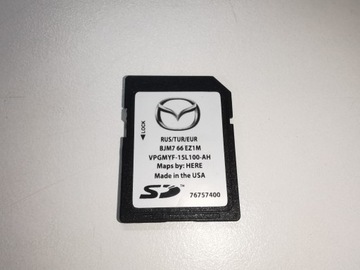 KARTA MAPA NAWIGACJI MAZDA 3 6 CX3 BJM766EZ1M