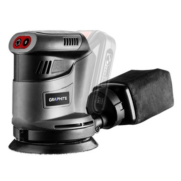 Szlifierka mimośrodowa Energy+ 18V, Li-Ion, stopa