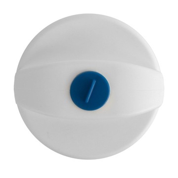 Крышка заливной горловины для дома на колесах белого цвета