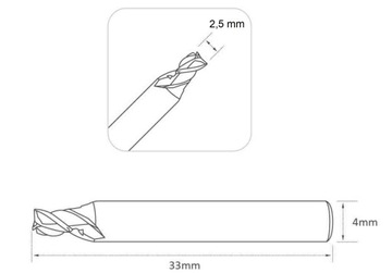 frez widiowy V003M do maszyny Keyline Ninja, Versa