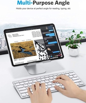 STOJAK POD TELEFON TABLET DO 12.9 ALUMINIOWY