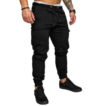 Jesień Męskie Hip Hop Spodnie JoggeryXS