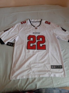 ТРИКОТАЖНАЯ футболка NFL TAMPA BAY BUCCANEERS CUSTOM MADE, размер 3XL