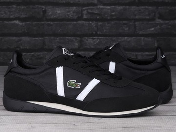 Buty męskie Lacoste LOW PRO VTG 223 1 CMA BLK/WHT