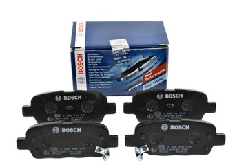 BOSCH KLOCKI HAMULCOWE TYŁ NISSAN QASHQAI 06-14