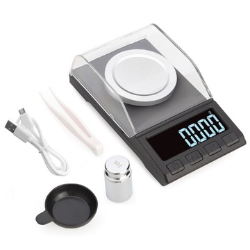 ТОЧНЫЕ ЮВЕЛИРНЫЕ ВЕСЫ МИНИ 0,001G 100G ВЫБОР.