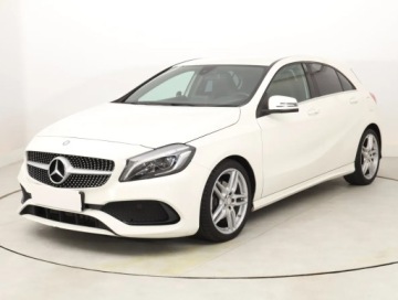 Mercedes Klasa A W176 Hatchback 5d Facelifting 180 122KM 2017 Mercedes A A 180, Salon Polska, Skóra, Navi, zdjęcie 1