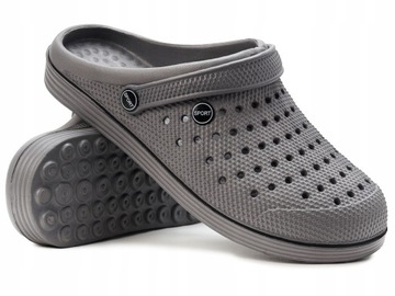 MĘSKIE KLAPKI buty LEKKIE chodaki PIANKOWE