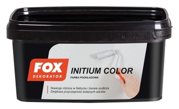 FOX FARBA PODKŁADOWA INITIUM COLOR SZARA 1L