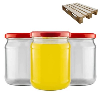 PÓŁPALETA SŁOIK 520ml 576szt - 72 ZGRZEWKI