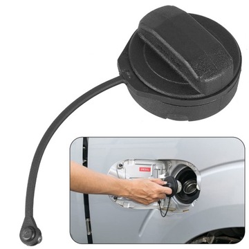КРЫШКА ТОПЛИВНОГО ЗАЛИВА VW ДЛЯ GOLF PASSAT POLO IBIZA AUDI A1 A2 A3 A4 A6 ЧЕРНАЯ