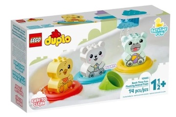 LEGO DUPLO 1,5+ Zab.w kąp.pływ.pociąg...10965