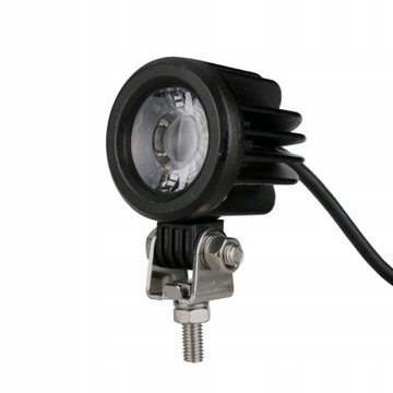 Okrągła lampa robocza CREE LED 10W 12V 24V /wlc22