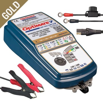 OPTIMATE ŁADOWARKA AKUMULATORÓW OPTIMATE 7 AMPMATIC 12V 10A 10-240AH / 24V