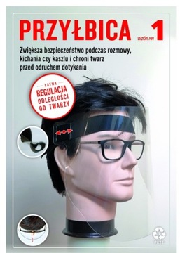 PRZYŁBICA REGULOWANA , OCHRONA , OSŁONA TWARZY
