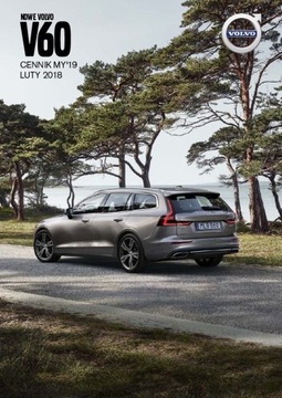 Volvo V60 prospekt cennik model 2019 polski