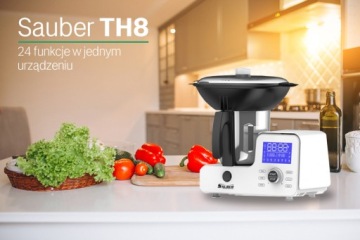 Кухонный комбайн Sauber TH8 с термомиксером / Новинка! Забронировать ПЛ