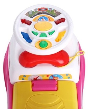 Большая игровая машина класса люкс 3 в 1 со звуками и ходунками