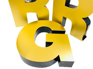 3D БУКВЫ ИЗ СТИРОДУРА С ПОКРАСКОЙ + ПЛЕКСИ ФАСАД