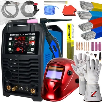 SPAWARKA DO ALUMINIUM AC/DC TIG HF SHERMAN 230V