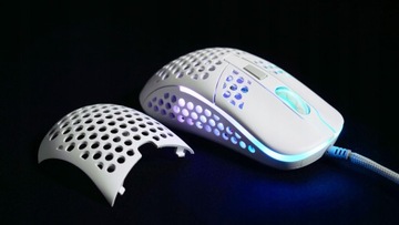 Проводная игровая мышь Xtrfy M42 RGB, белая