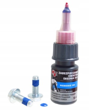 KLEJ DO ZABEZPIECZENIA GWINTÓW NIEBIESKI 10ML