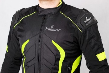МОТОЦИКЛОВАЯ КУРТКА С ГОРБОМ HUSAR RAPID GP fluo