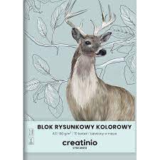 BLOK RYSUNKOWY CREATINIO A3 10 KARTEK KOLOR