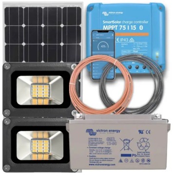 РЕКЛАМНОЕ ОСВЕЩЕНИЕ 2 x ГАЛОГЕННАЯ ПАНЕЛЬ 10ВТ 175ВТ