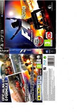 Игра для PS3 F1 2010 Formula 1, польское издание ДУБЛИРОВАНИЕ на польском языке PL BE FAST