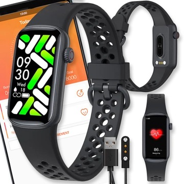 SMARTWATCH ZEGAREK SMARTBAND SMART WATCH SPORT PL MENU POLSKIE PULS KROKI