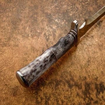 Ударный нож Bowie Stal D2 968