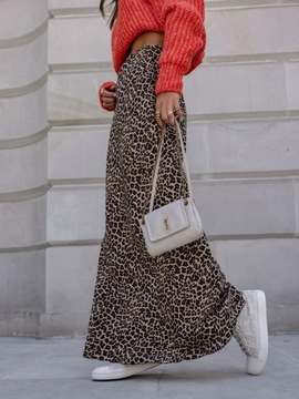 Длинная юбка Cocomore M с леопардовым принтом